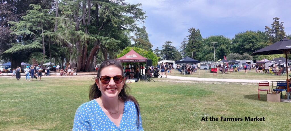 Expat life in New Zealand at the farmers market