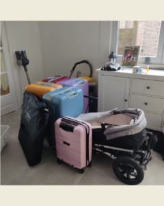 luggage for the flight